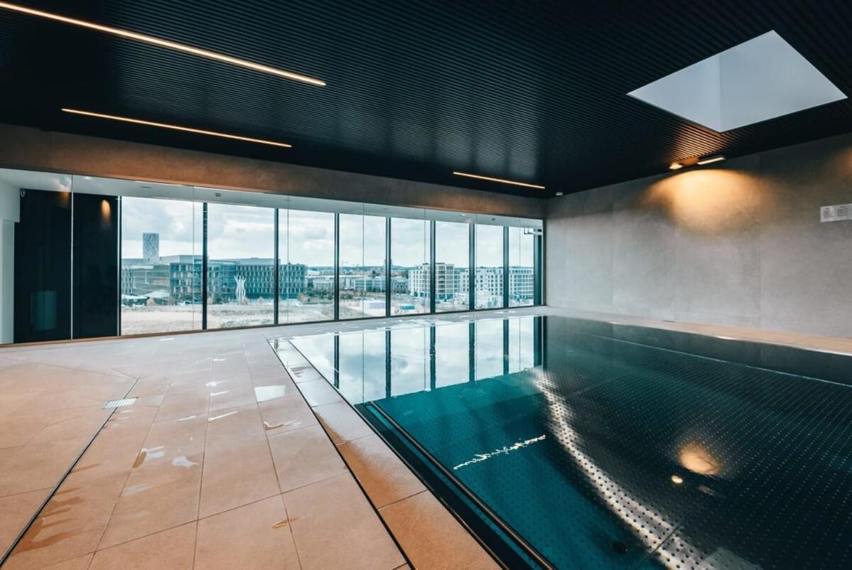Appartement De Luxe 1 Chambre A Coucher, Centre Commercial, Piscine Et Fitness Lussemburgo Esterno foto